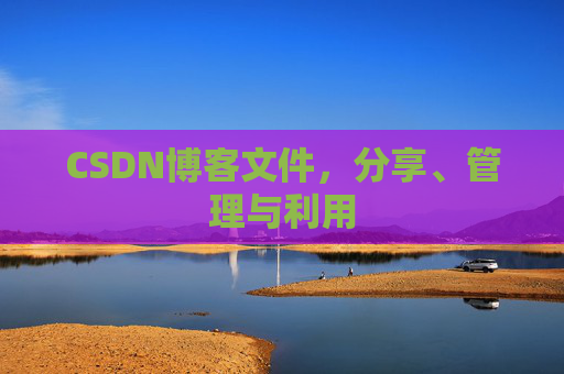 CSDN博客文件，分享、管理与利用